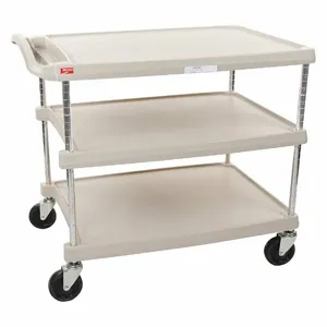 INSTOCK GRMY1627-34G Laboratory Utility Cart, Gray, 35-1/2 Inch Height | CE9YQB 55PA95