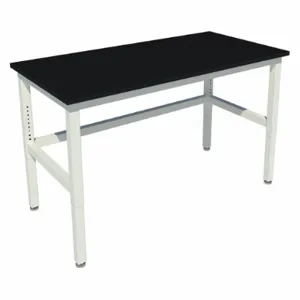 INSTOCK GRPT7230-LG Patriot Table, With 950 lbs Load Capacity, Size 72 x 30 x 36 Inch, Pearl White | CE9TVL 55NY77