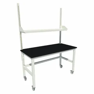 INSTOCK GRPT4830-UC Patriot Table, With 950 lbs Load Capacity, Size 48 x 30 x 36 Inch, Pearl White | CE9TVY 55NY84