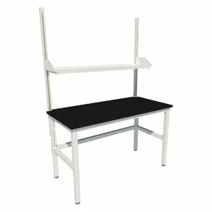 INSTOCK GRPT7230-ULG Patriot Table, With 950 lbs Load Capacity, Size 72 x 30 x 36 Inch, Pearl White | CE9TVN 55NY83