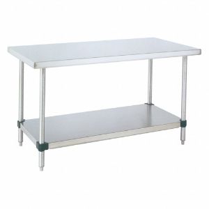 INSTOCK GRWT305FS Tisch, mit 500 lbs Tragfähigkeit, Größe 48 x 30 x 34 Zoll, Edelstahl | CE9FCH 55PC05