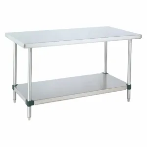 INSTOCK GRWT307FS Table, With 750 lbs Load Capacity, Size 72 x 30 x 34 Inch, Stainless Steel | CE9FBZ 55PC07