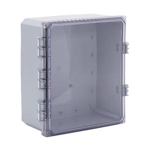 INTEGRA H141206HCFNL-P10 Enclosure, 14 x 12 x 6 Inch Size, Wall Mount, Polycarbonate, Gray, Gloss Finish | CV7KUL