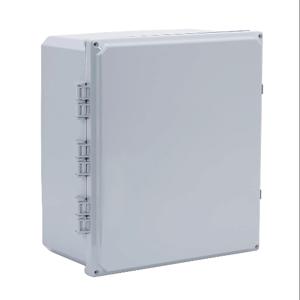 INTEGRA H161407HF-6P-P10 Enclosure, 16 x 14 x 7 Inch Size, Wall Mount, Polycarbonate, Gray, Gloss Finish | CV7KUU