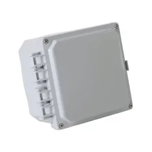 INTEGRA H6064HF-6P-P10 Enclosure, 6 x 6 x 4 Inch Size, Wall Mount, Polycarbonate, Light Gray, Gloss Finish | CV7KVG