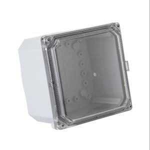 INTEGRA H6064SCF-P10 Enclosure, 6 x 6 x 4 Inch Size, Wall Mount, Polycarbonate, Light Gray, Gloss Finish | CV7KVJ