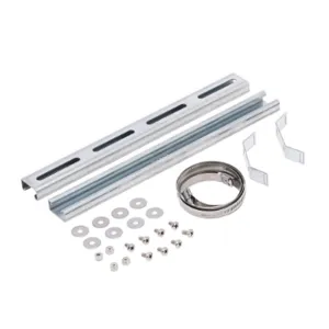 INTEGRA PMKG-1216-P10 Pole Mounting Kit, 9-1/2 To 12 Inch Pole Dia., Galvanized Steel And Zinc-Plated Steel | CV7QVR