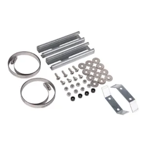 INTEGRA PMKG-126-IMP-P10 Pole Mounting Kit, 9-1/2 To 12 Inch Pole Dia., Galvanized Steel And Zinc-Plated Steel | CV7QVU