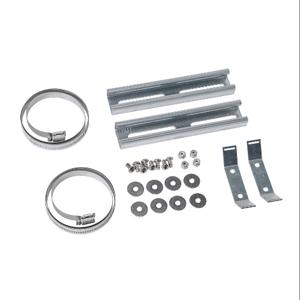 INTEGRA PMKG-128-P10 Pole Mounting Kit, 9-1/2 To 12 Inch Pole Dia., Galvanized Steel And Zinc-Plated Steel | CV7QVX
