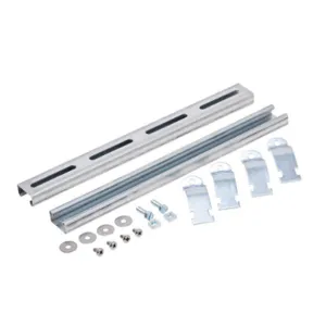 INTEGRA PMKG-216-P10 Pole Mounting Kit, 2 Inch Pole Dia., Galvanized Steel Components And Zinc-Plated Steel | CV7QWC