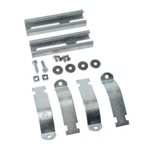 INTEGRA PMKG-36-P10 Pole Mounting Kit, 3 Inch Pole Dia., Galvanized Steel Components And Zinc-Plated Steel | CV7QWR