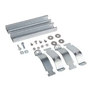 INTEGRA PMKG-38-IMP-P10 Pole Mounting Kit, 3 Inch Pole Dia., Galvanized Steel Components And Zinc-Plated Steel | CV7QWT