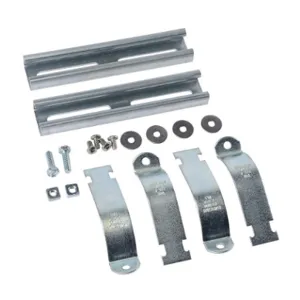 INTEGRA PMKG-38-P10 Pole Mounting Kit, 3 Inch Pole Dia., Galvanized Steel Components And Zinc-Plated Steel | CV7QWU