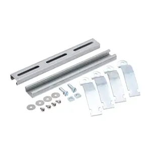 INTEGRA PMKG-412-P10 Pole Mounting Kit, 4 Inch Pole Dia., Galvanized Steel Components And Zinc-Plated Steel | CV7QWW