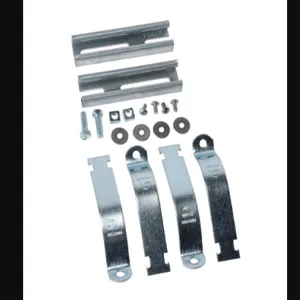 INTEGRA PMKG-46-P10 Pole Mounting Kit, 4 Inch Pole Dia., Galvanized Steel Components And Zinc-Plated Steel | CV7QXC