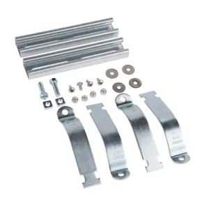 INTEGRA PMKG-48-IMP-P10 Pole Mounting Kit, 4 Inch Pole Dia., Galvanized Steel Components And Zinc-Plated Steel | CV7QXD