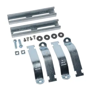 INTEGRA PMKG-48-P10 Pole Mounting Kit, 4 Inch Pole Dia., Galvanized Steel Components And Zinc-Plated Steel | CV7QXE