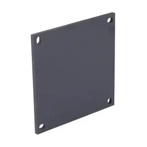 INTEGRA PVCBP66-IMP-P10 Subpanel, Pvc, Gray | CV8APR