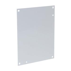 INTEGRA SBP108-IMP-P10 Subpanel, Carbon Steel, White, Powder Coat Finish | CV8APY