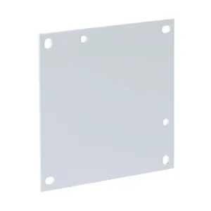 INTEGRA SBP66-P10 Subpanel, Carbon Steel, White, Powder Coat Finish | CV8AQJ