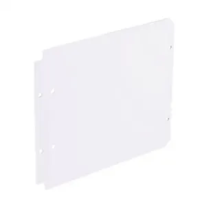 INTEGRA SSWPK86-IMP-P10 Swing Panel, Carbon Steel, White, Powder Coat Finish | CV7UZW