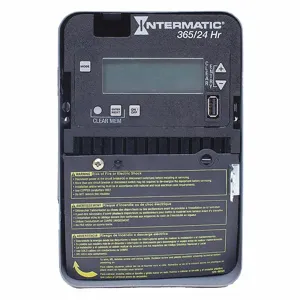 INTERMATIC ET2105C Electronic Timer, 1 Channels, 120 to 277V AC, SPST, 30A, 24 Hr. Max. Time Setting | CJ2CGJ 52RU32