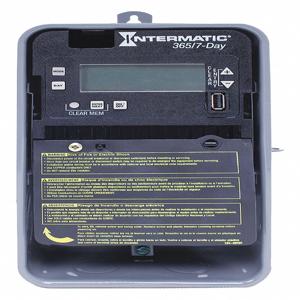 INTERMATIC ET2705CR Electronic Timer, 7/365 Days Operation Mode, 1 Channel, Spst, 120 To 277VAC | CH6PCX 52RU46