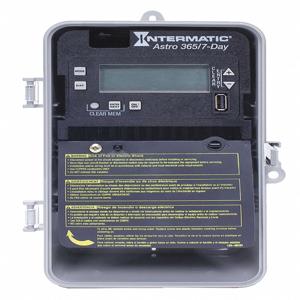 INTERMATIC ET2815CP Elektronischer Timer, 1 Kanal, SPDT-Kontaktformular, 120 bis 277 VAC | CH6PDF 52RU60