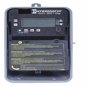 INTERMATIC ET2825CR Electronic Timer, Astro 7/365 Days Operation Mode, 2 Channels, Spst, 120 To 277VAC | CH6PDJ 52RU64