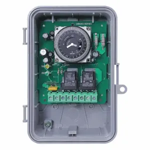 INTERMATIC GM40AV-W Time Switch 120-277V Dpdt 7Day 24Hour | CR4UXG 242C18