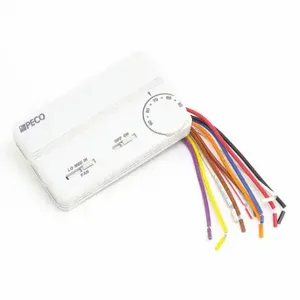 INTERNATIONAL ENVIROMENTAL 71491054 Environmental Thermostat, 24-277V, 50 Deg. To 90 Deg. F, Auto | CR4VLD 116K38