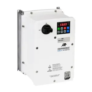 IRON HORSE ACN-40P5 AC General Purpose Drive With Disconnect, 460 VAC, 1/2Hp With 3-Phase Input | CV7BAQ