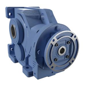 IRON HORSE HBR-77-080-B Heavy-Duty Helical Bevel Gearbox, 80:1 Ratio, 143/5Tc-Face Input, Hollow | CV7NZH