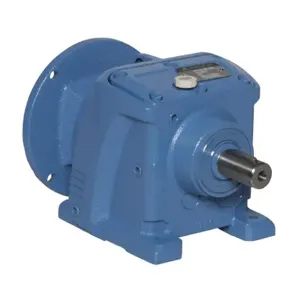 IRON HORSE HGR-37-040-A Heavy-Duty Helical Gearbox, 40:1 Ratio, 56C-Face Input, Inline, 1 Inch Dia. Output Shaft | CV7PAF