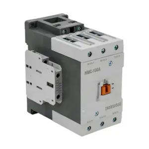 IRON HORSE HMC-100A30-22-AL Iec Contactor, 100A, 3 N.O. Power Poles, 2 N.O./2 N.C. Auxiliary Contacts | CV7FYB