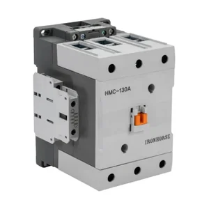 IRON HORSE HMC-130A30-22-DL Iec Contactor, 130A, 3 N.O. Power Poles, 2 N.O./2 N.C. Auxiliary Contacts | CV7FYG