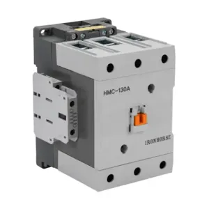 IRON HORSE HMC-130A30-22-FL Iec Contactor, 130A, 3 N.O. Power Poles, 2 N.O./2 N.C. Auxiliary Contacts | CV7FYH