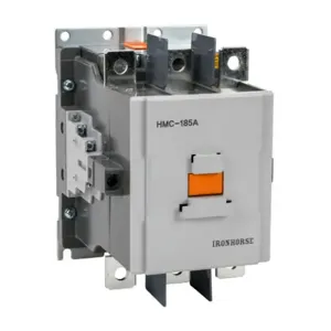 IRON HORSE HMC-185A30-22-HB Iec Contactor, 185A, 3 N.O. Power Poles, 2 N.O./2 N.C. Auxiliary Contacts | CV7FYP