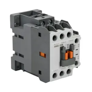 IRON HORSE HMC-22B30-11-AS Iec Contactor, 22A, 3 N.O. Power Poles, 1 N.O./1 N.C. Auxiliary Contacts | CV7QNN