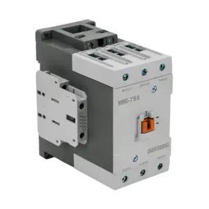 IRON HORSE HMC-75A30-22-BL Iec Contactor, 75A, 3 N.O. Power Poles, 2 N.O./2 N.C. Auxiliary Contacts | CV7QPL