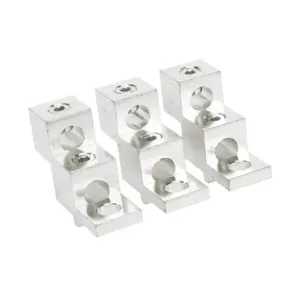 IRON HORSE HMX2-LUG-CR Box Type Wiring Lug, Line Or Load Mount, 2 Openings, #3 Awg-4/0 Mcm Wire, Pack Of 3 | CV7THD