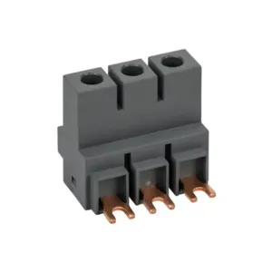 IRON HORSE HPX1-PTBE-MP Incoming Power Terminal Block, 3-Pole, 64A, 12-4 Awg | CV7DFX