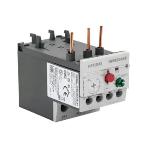 IRON HORSE HTOR32-1.6-S Thermal Overload Relay, 1-1.6A Adjustable, Bi-Metallic, Direct Mount Power Connection | CV7UMU