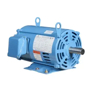 IRON HORSE MTDP-003-3BD18 AC Induction Motor, Inverter Rated, 3Hp, 3-Phase, 208-230/460 VAC, 1800 rpm, 182T Frame | CV7BLY