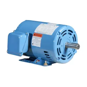 IRON HORSE MTDP-003-3BD36 AC Induction Motor, Inverter Rated, 3Hp, 3-Phase, 208-230/460 VAC, 3600 rpm, 145T Frame | CV7BLZ