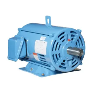 IRON HORSE MTDP-015-3BD18 AC Induction Motor, Inverter Rated, 15Hp, 3-Phase, 208-230/460 VAC, 1800 rpm, 254T Frame | CV7BMD