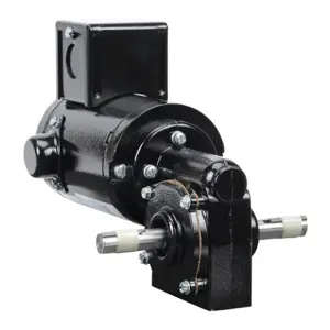 IRON HORSE MTGR-P05-1L093 Right Angle Dual Shaft DC Gear Motor, 1/19Hp, 90 VDC, 93 rpm, 23 Lb-In Full Load Torque | CV7TZX