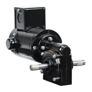 IRON HORSE MTGR-P05-1L132 Right Angle Dual Shaft DC Gear Motor, 1/19Hp, 90 VDC, 132 rpm, 17 Lb-In Full Load Torque | CV7TZY