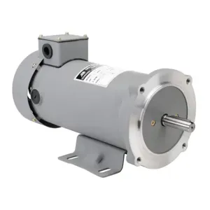 IRON HORSE MTPM-001-1M18 DC Permanent Magnet Motor, 1Hp, 180 VDC, 1800 rpm, TEFC, 56C Frame, Rolled Steel | CV7UAN