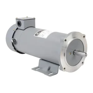 IRON HORSE MTPM-1P5-1M18 DC Permanent Magnet Motor, 1-1/2Hp, 180 VDC, 1800 rpm, TEFC, 56C Frame, Rolled Steel | CV7UAR